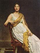 Jacques-Louis  David Portrait of Madame de Verninac oil